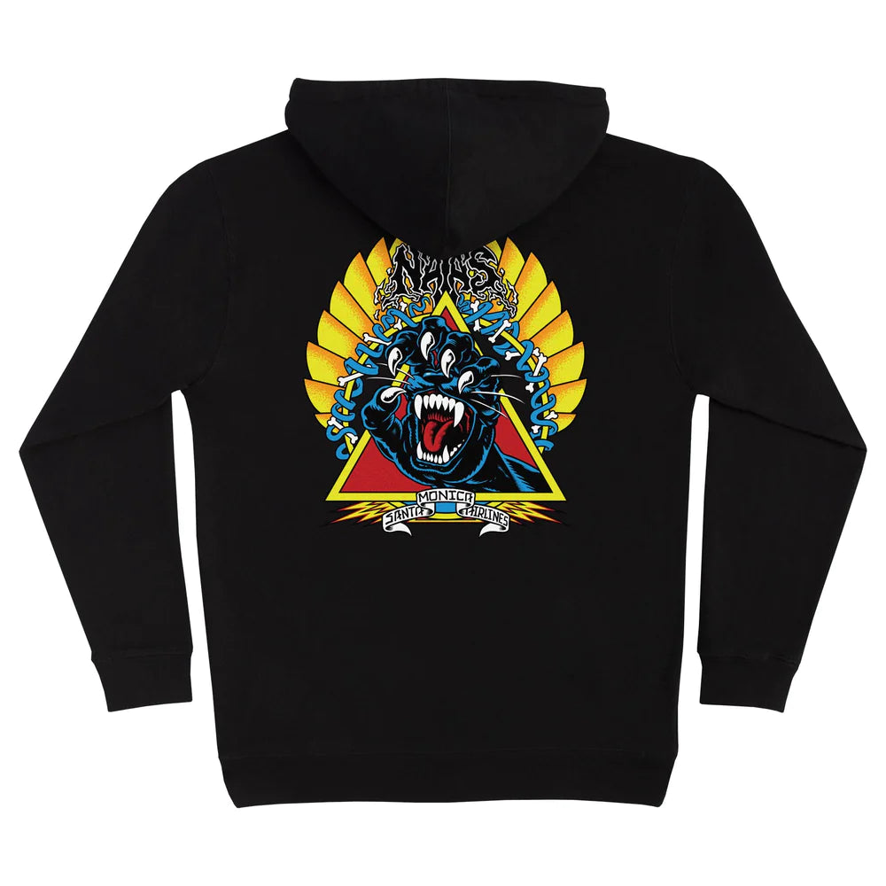 Santa Cruz Screaming Panther Hood Sudadera